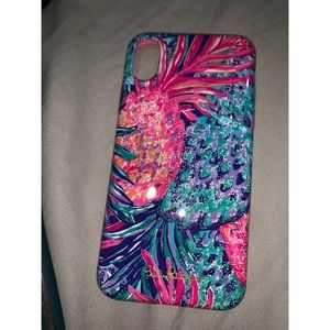 Lilly Pulitzer iPhone X XS floral phone case
